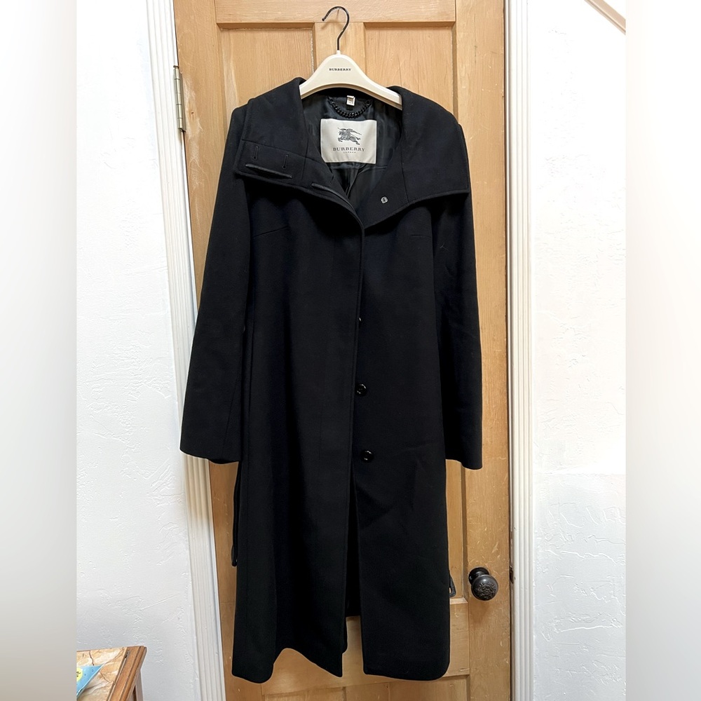 Burberry wool and cashmere coat